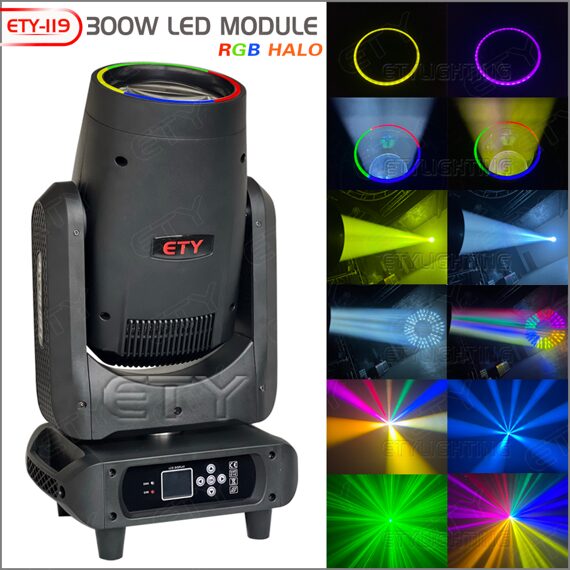 300W LED MODULE BEAM+RGB HALO